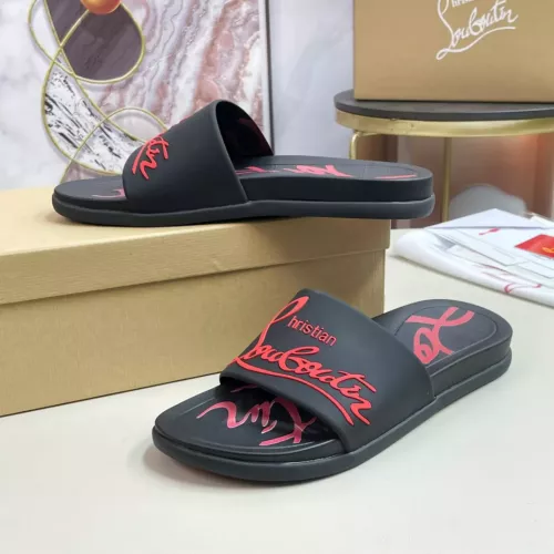 Replica Christian Louboutin CL Slippers For Men #1329721 $52.00 USD for Wholesale