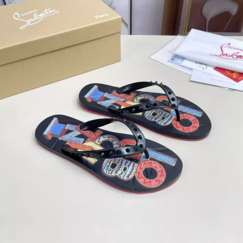 Replica Christian Louboutin CL Slippers For Men #1329729, $48.00 USD, [ITEM#1329729], Replica Christian Louboutin CL Slippers outlet from China