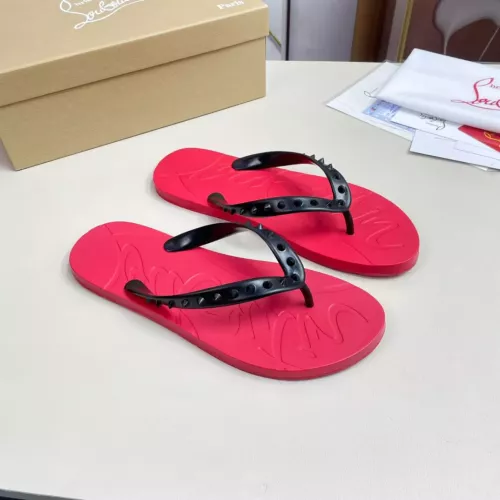 Replica Christian Louboutin CL Slippers For Men #1329733, $45.00 USD, [ITEM#1329733], Replica Christian Louboutin CL Slippers outlet from China