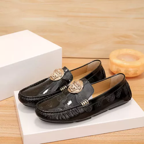 Replica Versace Leather Shoes For Men #1330112, $72.00 USD, [ITEM#1330112], Replica Versace Leather Shoes outlet from China