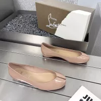 $102.00 USD Christian Louboutin Flat Shoes For Women #1320239