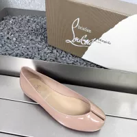 $102.00 USD Christian Louboutin Flat Shoes For Women #1320239