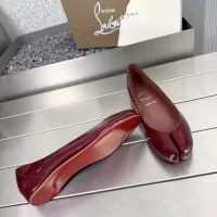 $102.00 USD Christian Louboutin Flat Shoes For Women #1320240