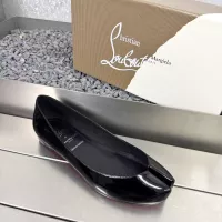 $102.00 USD Christian Louboutin Flat Shoes For Women #1320241