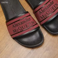 $68.00 USD Alexander McQueen Slippers For Men #1320650