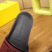 $68.00 USD Alexander McQueen Slippers For Men #1320650
