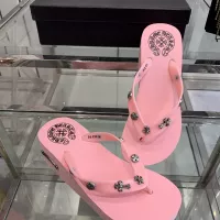 $64.00 USD Chrome Hearts Slippers For Women #1320689