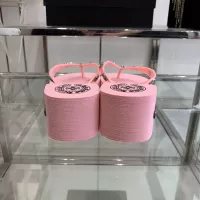 $64.00 USD Chrome Hearts Slippers For Women #1320689