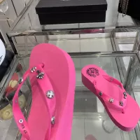 $64.00 USD Chrome Hearts Slippers For Women #1320690