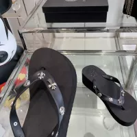 $64.00 USD Chrome Hearts Slippers For Women #1320691