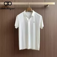 $52.00 USD Salvatore Ferragamo Shirts Short Sleeved For Men #1321379