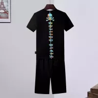 $56.00 USD Philipp Plein PP Tracksuits Short Sleeved For Men #1324066