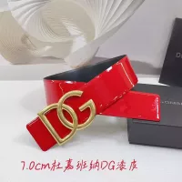 $60.00 USD Dolce & Gabbana D&G AAA Quality Belts In 7.0cm For Unisex #1327483