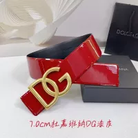$60.00 USD Dolce & Gabbana D&G AAA Quality Belts In 7.0cm For Unisex #1327484