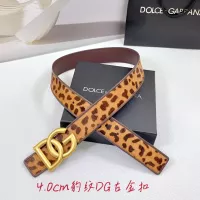 $72.00 USD Dolce & Gabbana D&G AAA Quality Belts In 4.0cm For Unisex #1327497