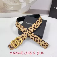 $72.00 USD Dolce & Gabbana D&G AAA Quality Belts In 4.0cm For Unisex #1327498
