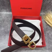 $56.00 USD Salvatore Ferragamo AAA Quality Belts In 2.5cm For Women #1328623