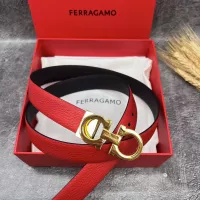 $56.00 USD Salvatore Ferragamo AAA Quality Belts In 2.5cm For Women #1328626