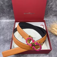 $56.00 USD Salvatore Ferragamo AAA Quality Belts In 2.5cm For Women #1328656