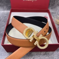 $56.00 USD Salvatore Ferragamo AAA Quality Belts In 2.5cm For Women #1328660