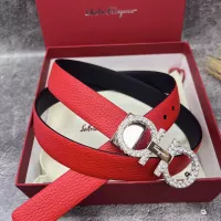 $56.00 USD Salvatore Ferragamo AAA Quality Belts In 2.5cm For Women #1328665