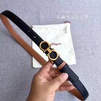$56.00 USD Salvatore Ferragamo AAA Quality Belts In 2.5cm For Women #1328672