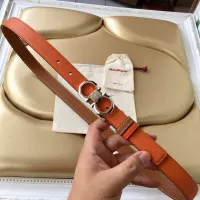 $56.00 USD Salvatore Ferragamo AAA Quality Belts In 2.5cm For Women #1328676