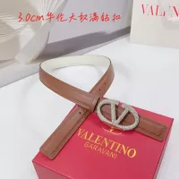 $72.00 USD Valentino AAA Quality Belts In 3.0cm For Women #1329358