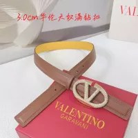 $72.00 USD Valentino AAA Quality Belts In 3.0cm For Women #1329361