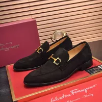 $98.00 USD Salvatore Ferragamo Leather Shoes For Men #1329545