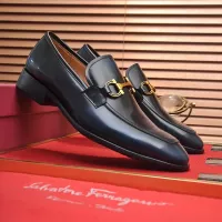 $98.00 USD Salvatore Ferragamo Leather Shoes For Men #1329547
