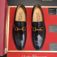 $98.00 USD Salvatore Ferragamo Leather Shoes For Men #1329547