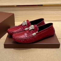 $72.00 USD Versace Leather Shoes For Men #1330113