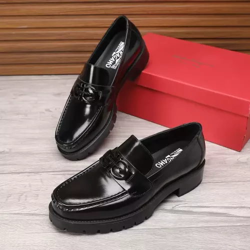 Replica Salvatore Ferragamo Leather Shoes For Men #1330802, $96.00 USD, [ITEM#1330802], Replica Salvatore Ferragamo Leather Shoes outlet from China