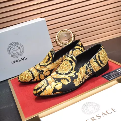 Replica Versace Leather Shoes For Men #1331033, $85.00 USD, [ITEM#1331033], Replica Versace Leather Shoes outlet from China