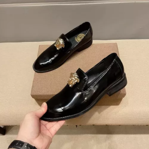 Replica Versace Leather Shoes For Men #1331212, $85.00 USD, [ITEM#1331212], Replica Versace Leather Shoes outlet from China
