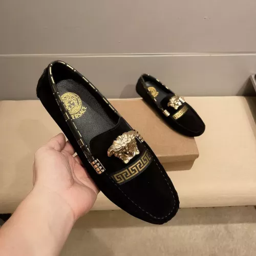 Replica Versace Leather Shoes For Men #1331236, $76.00 USD, [ITEM#1331236], Replica Versace Leather Shoes outlet from China