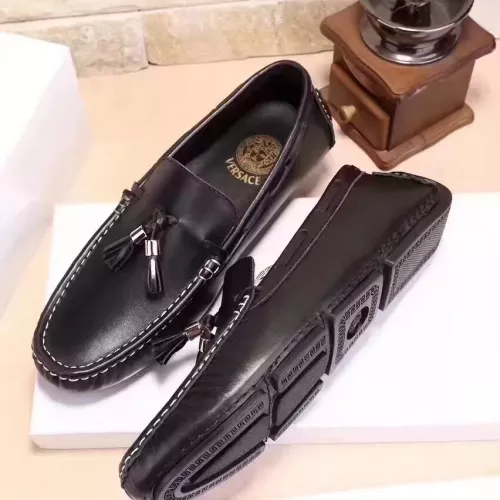Replica Versace Leather Shoes For Men #1331287, $76.00 USD, [ITEM#1331287], Replica Versace Leather Shoes outlet from China