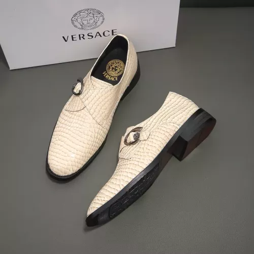 Replica Versace Leather Shoes For Men #1331304, $85.00 USD, [ITEM#1331304], Replica Versace Leather Shoes outlet from China