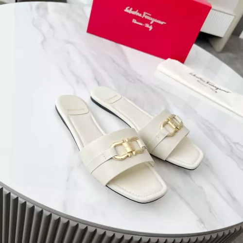 Replica Salvatore Ferragamo Slippers For Women #1331366 $82.00 USD for Wholesale