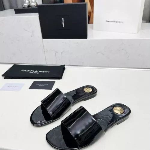 Replica Yves Saint Laurent YSL Slippers For Women #1331373, $85.00 USD, [ITEM#1331373], Replica Yves Saint Laurent YSL Slippers outlet from China