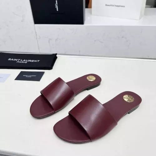 Replica Yves Saint Laurent YSL Slippers For Women #1331375, $85.00 USD, [ITEM#1331375], Replica Yves Saint Laurent YSL Slippers outlet from China
