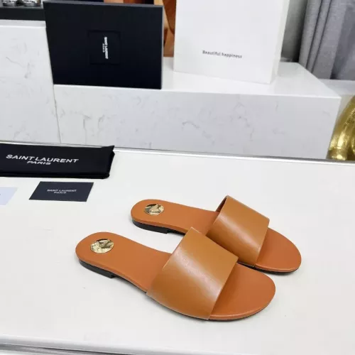 Replica Yves Saint Laurent YSL Slippers For Women #1331379, $85.00 USD, [ITEM#1331379], Replica Yves Saint Laurent YSL Slippers outlet from China