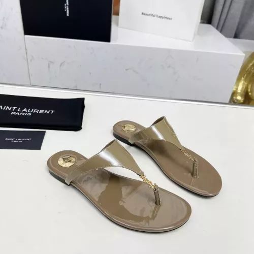 Replica Yves Saint Laurent YSL Slippers For Women #1331382, $85.00 USD, [ITEM#1331382], Replica Yves Saint Laurent YSL Slippers outlet from China