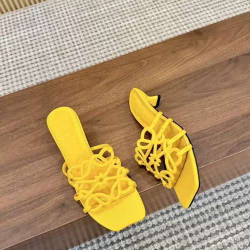Replica LOEWE Slippers For Women #1331780, $85.00 USD, [ITEM#1331780], Replica LOEWE Slippers outlet from China