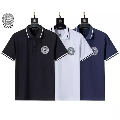 Replica Versace T-Shirts Short Sleeved For Men #1333772 $32.00 USD for Wholesale