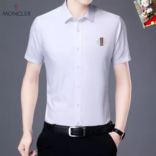 Replica Moncler Shirts Short Sleeved For Unisex #1334157, $38.00 USD, [ITEM#1334157], Replica Moncler Shirts outlet from China