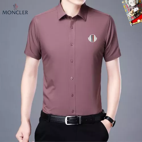 Replica Moncler Shirts Short Sleeved For Unisex #1334159, $38.00 USD, [ITEM#1334159], Replica Moncler Shirts outlet from China