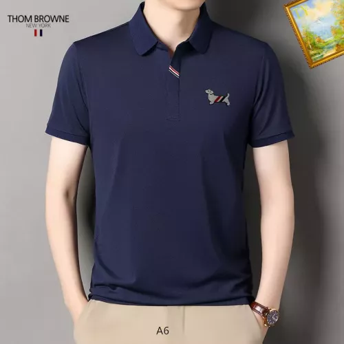 Replica Thom Browne TB T-Shirts Short Sleeved For Men #1334428, $34.00 USD, [ITEM#1334428], Replica Thom Browne TB T-Shirts outlet from China
