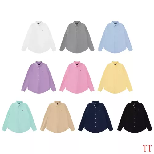 Replica Ralph Lauren Polo Shirts Long Sleeved For Unisex #1335487 $52.00 USD for Wholesale